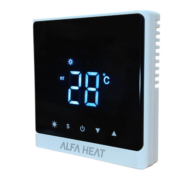 Терморегулятор цифровий ALFA HEAT SMART White Wi-Fi