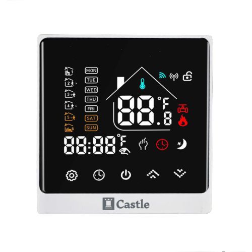 Терморегулятор програмований CASTLE AC8400H White