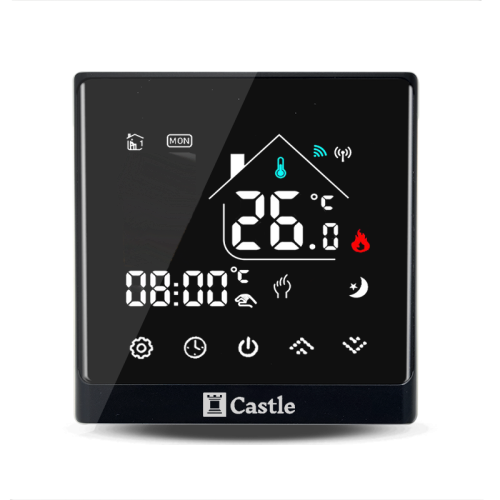 Терморегулятор програмований CASTLE AC8400H Black