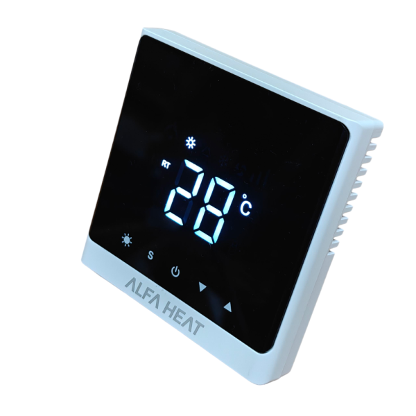 Терморегулятор цифровой ALFA HEAT SMART White Wi-Fi