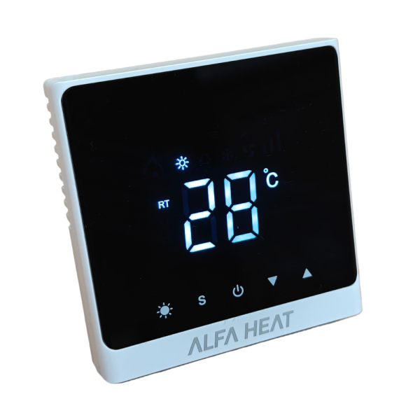 Терморегулятор цифровий ALFA HEAT SMART White Wi-Fi